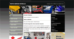 Desktop Screenshot of moto-servis-patek.cz